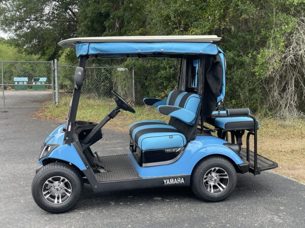 2022 Yamaha quietech gas 4 person golf cart - Image 3