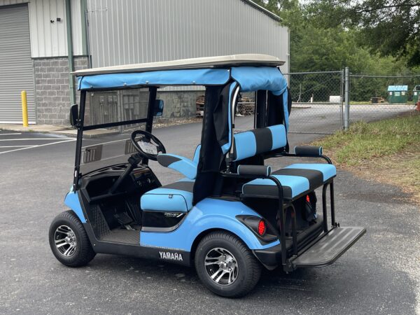 2022 Yamaha quietech gas 4 person golf cart - Image 4