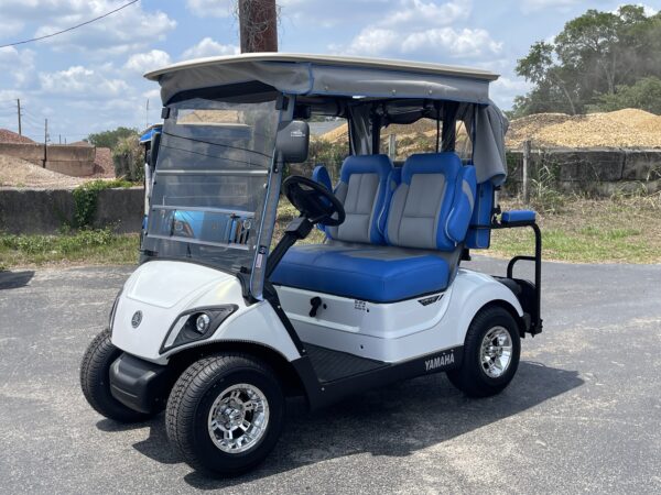 2022 Yamaha Quietech gas 4 person golf cart - Image 2
