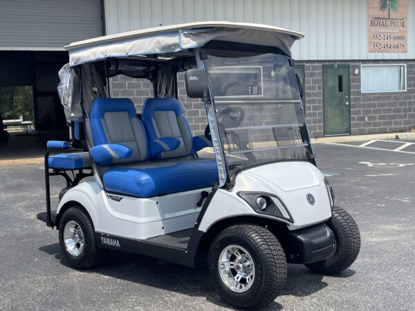 2022 Yamaha Quietech gas 4 person golf cart